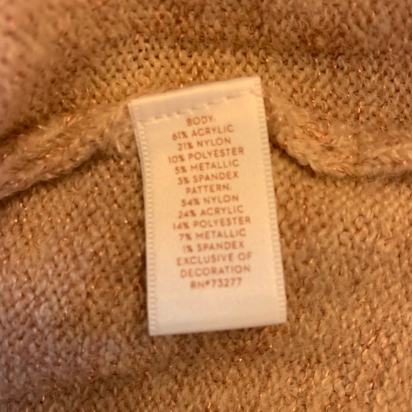 NWT LAUREN CONRAD Size XL Pink Narwhal Sweater - Picture 5 of 7